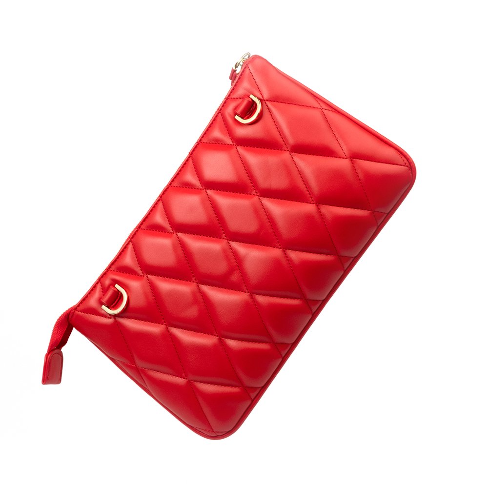 Сумка женская BALDININI Clutch Laurie Red - ForteMarket Сумка женская BALDININI Clutch Laurie Red купить,0