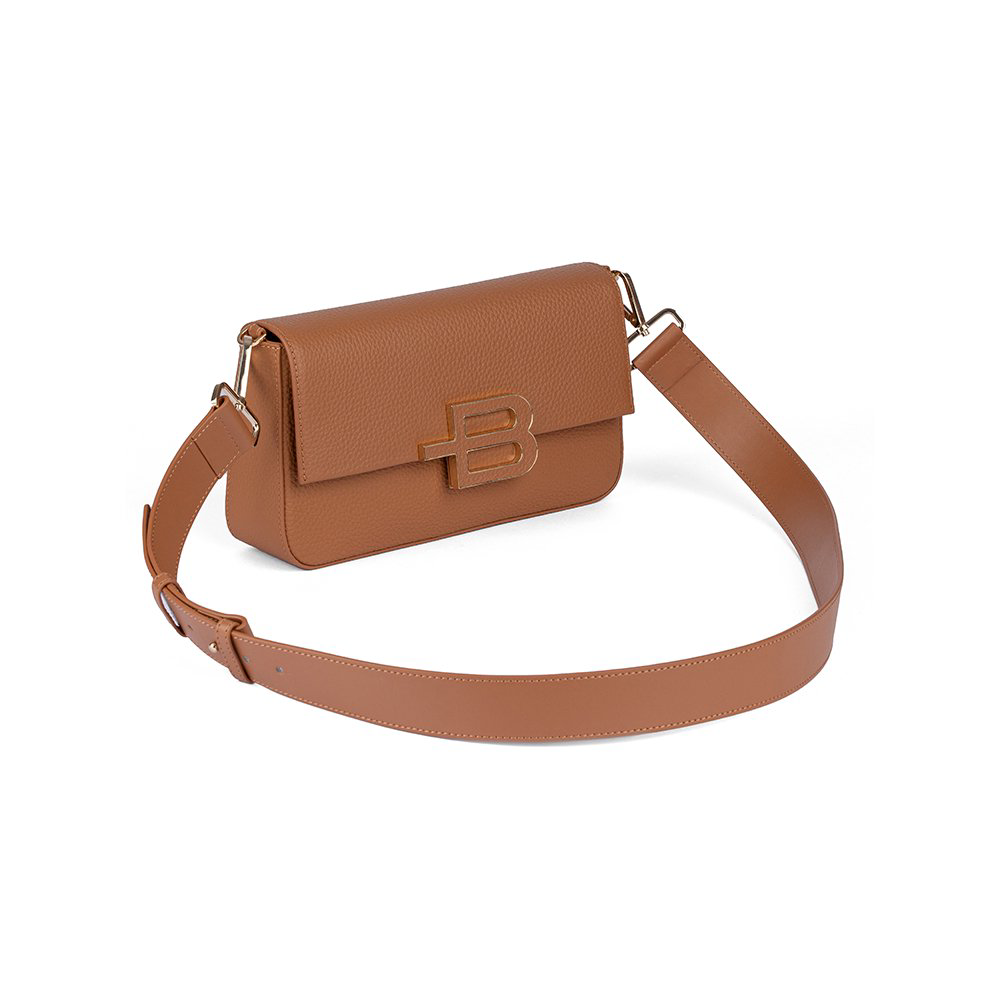 Сумка женская BALDININI Flap bag B-Magnetic 028 Cognac купить,NaN