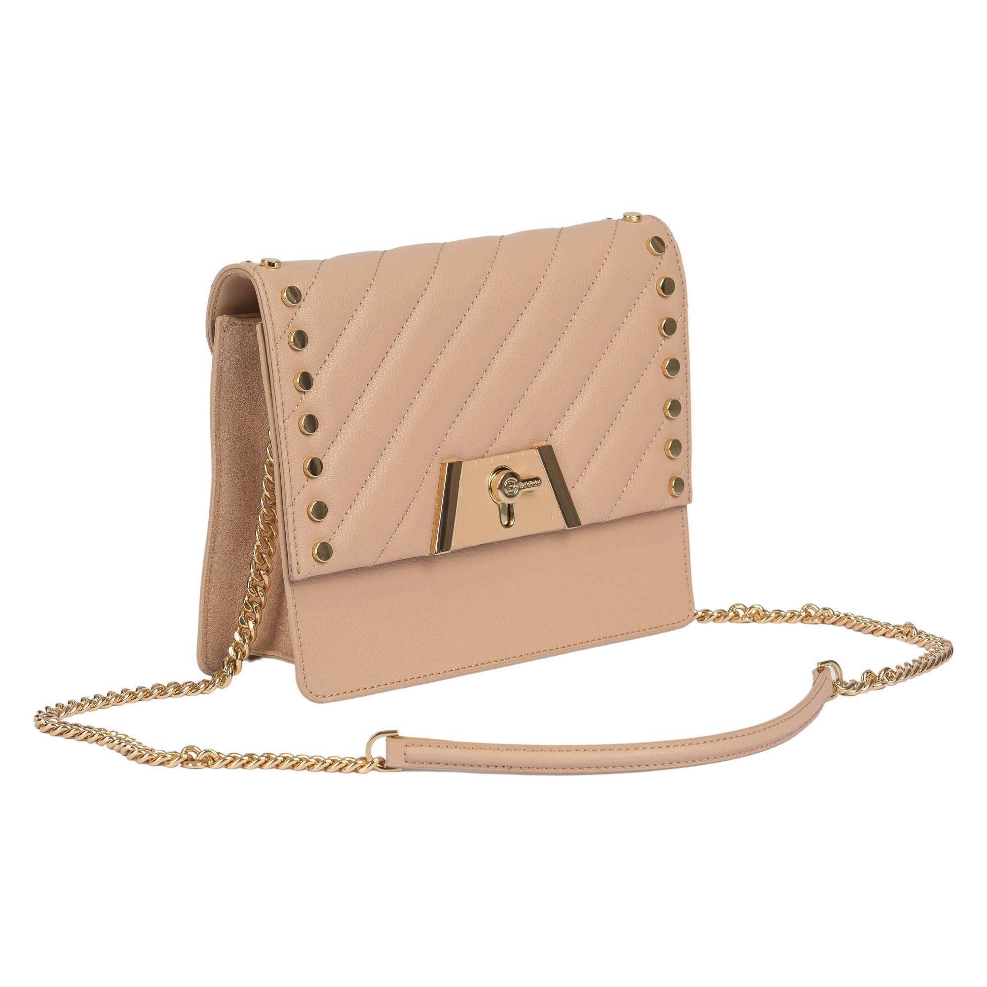 Сумка женская BALDININI FLAP CROSSBODY BEIGE - ForteMarket Сумка женская BALDININI FLAP CROSSBODY BEIGE купить,0