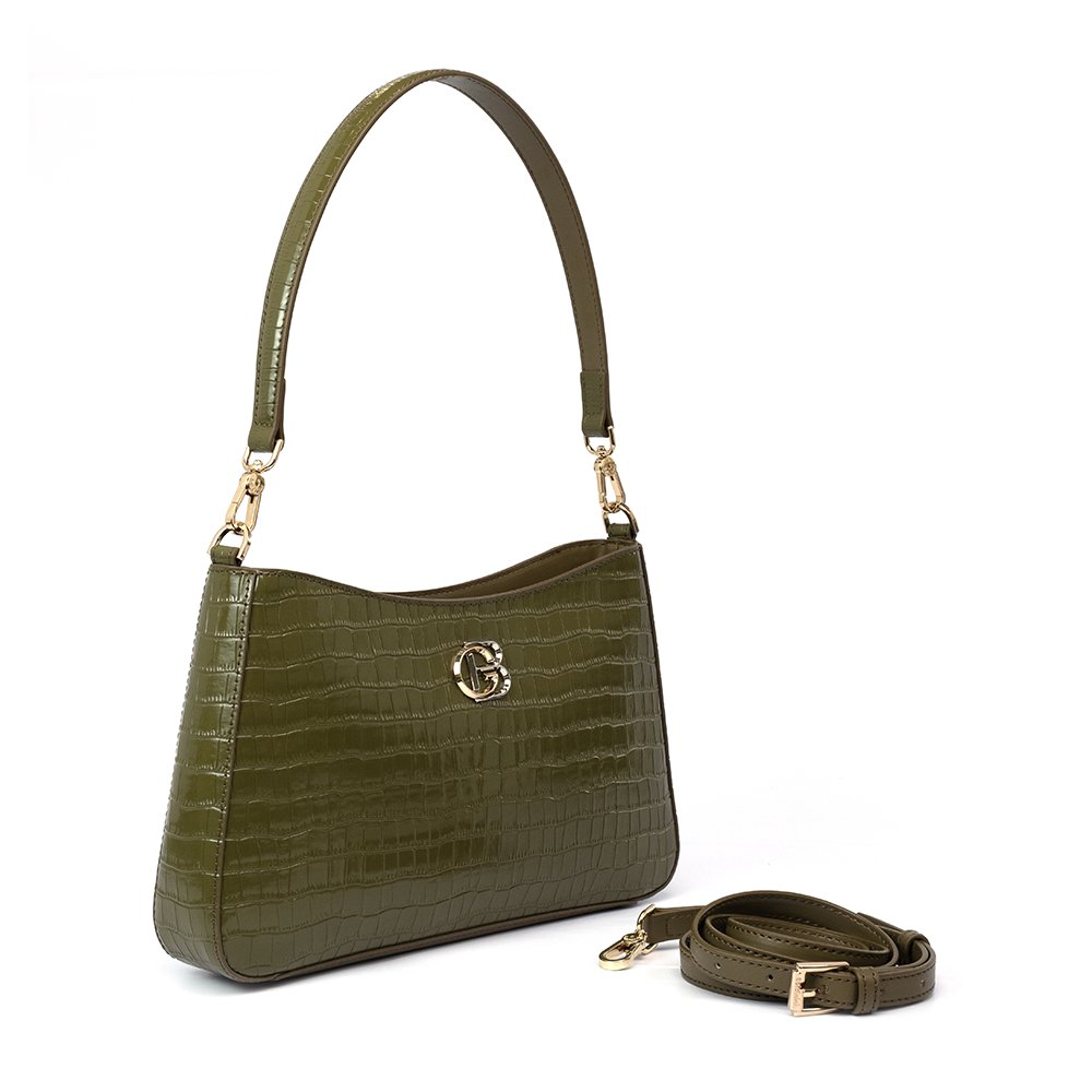 Сумка женская BALDININI Shoulder bag Serena Olive Green купить,NaN