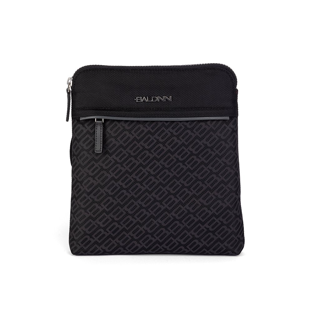 Сумка мужская BALDININI Flat crossbody bag Eddie 002 Black купить,NaN