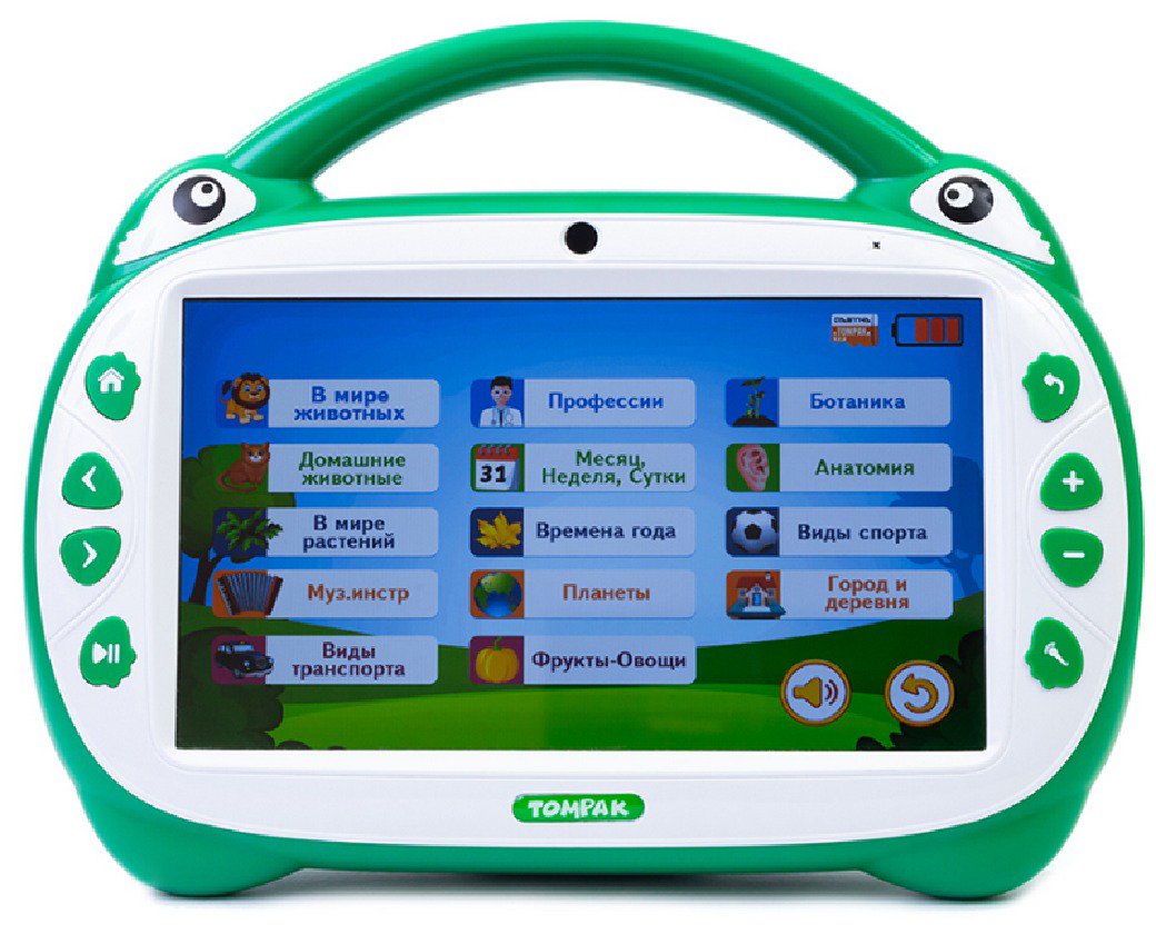 Развивающий планшет Tompak-2 Mini зелёный