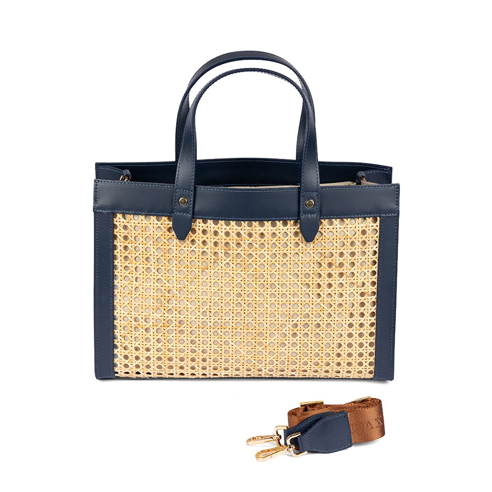Сумка женская LANCASTER Tote bag M Cannage Rotin купить,NaN