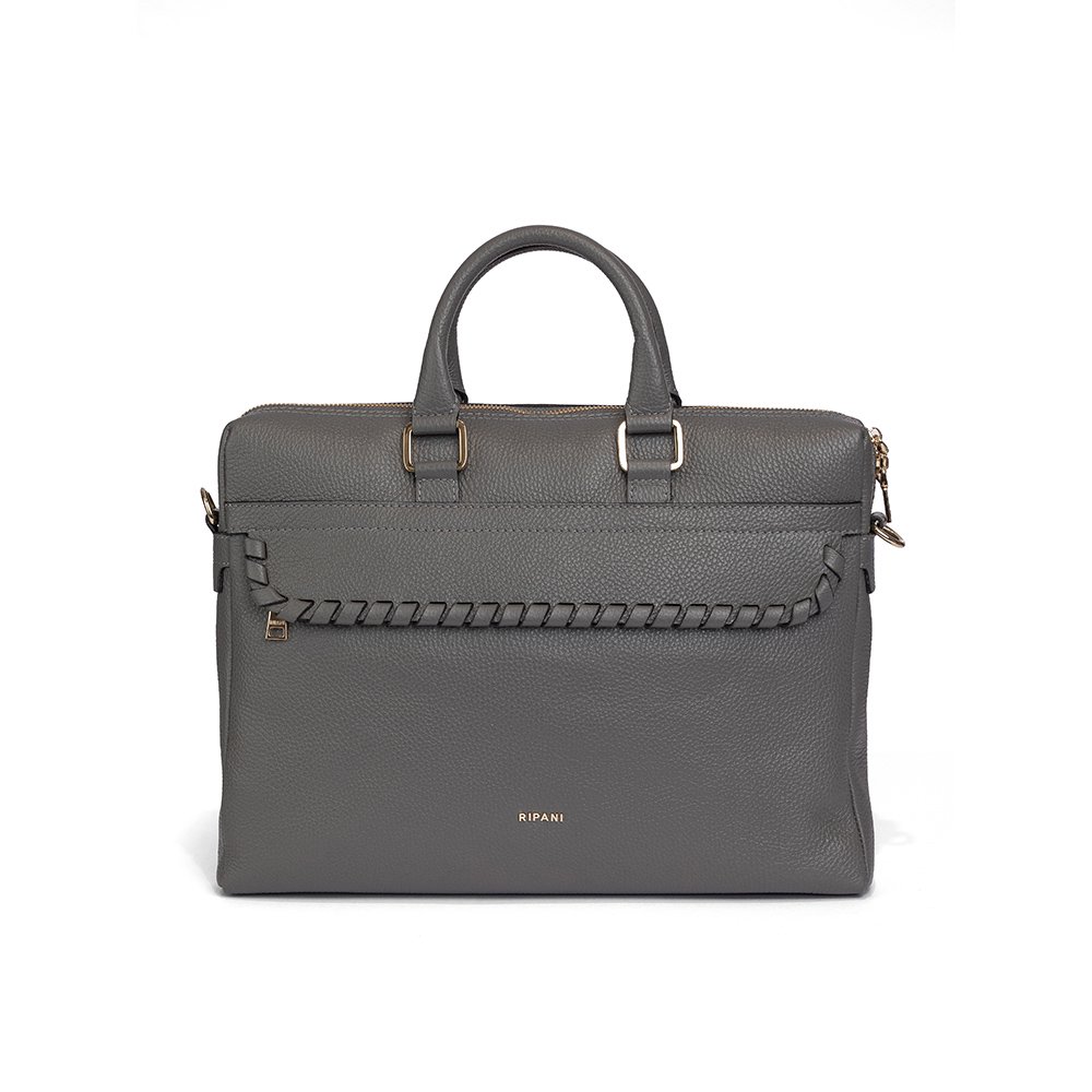 Сумка женская RIPANI LEATHER BAG GRIGIO