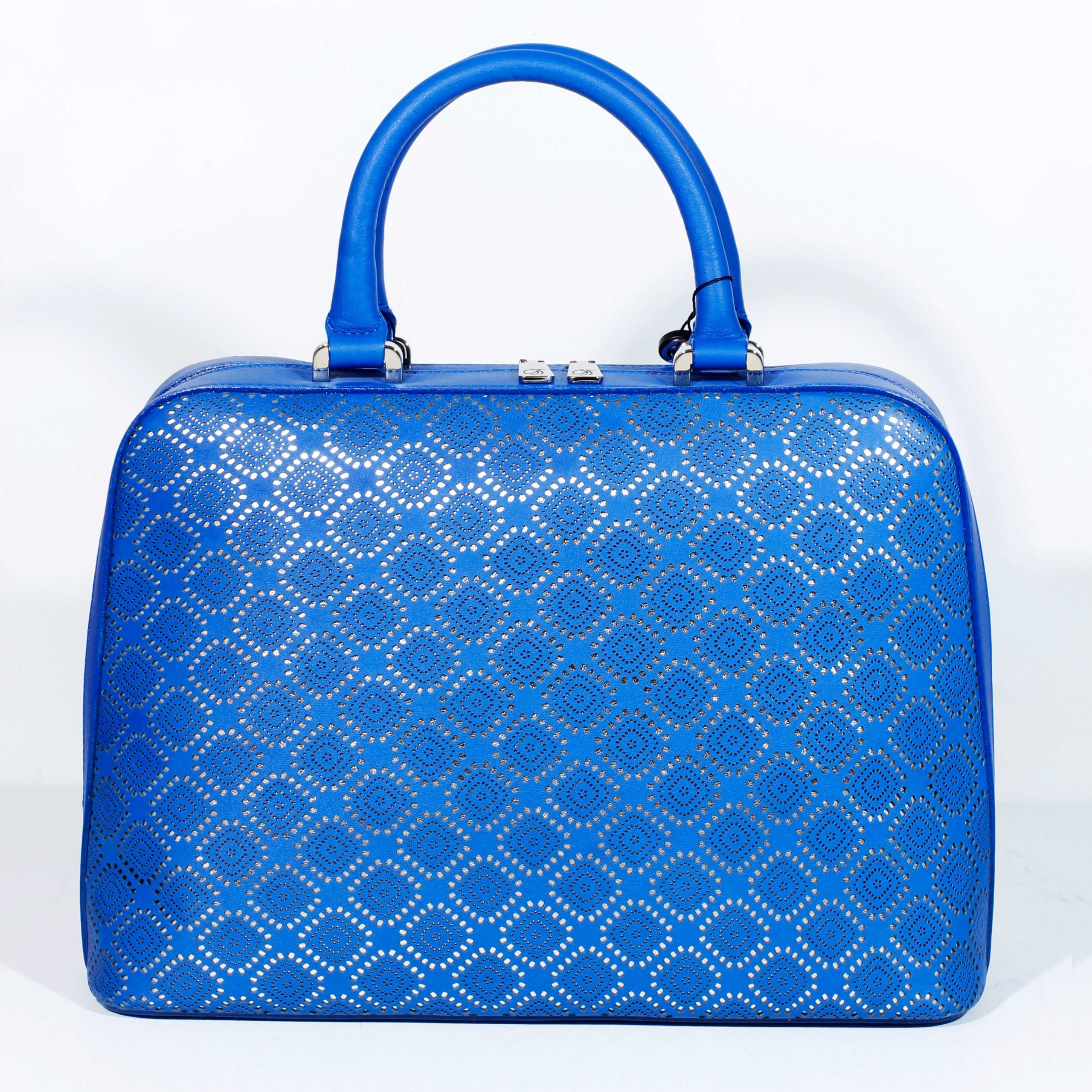 Сумка женская GILDA TONELLI 4403 BLU PAD ST.ROMBI