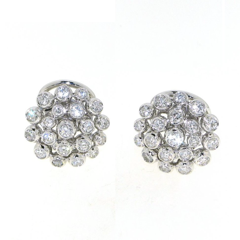 Серьги Casato 1951 cas 8,69гр 1,18ct. купить,NaN