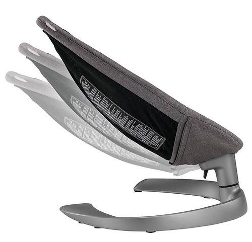 Шезлонг Nuna Leaf Grow Charcoal