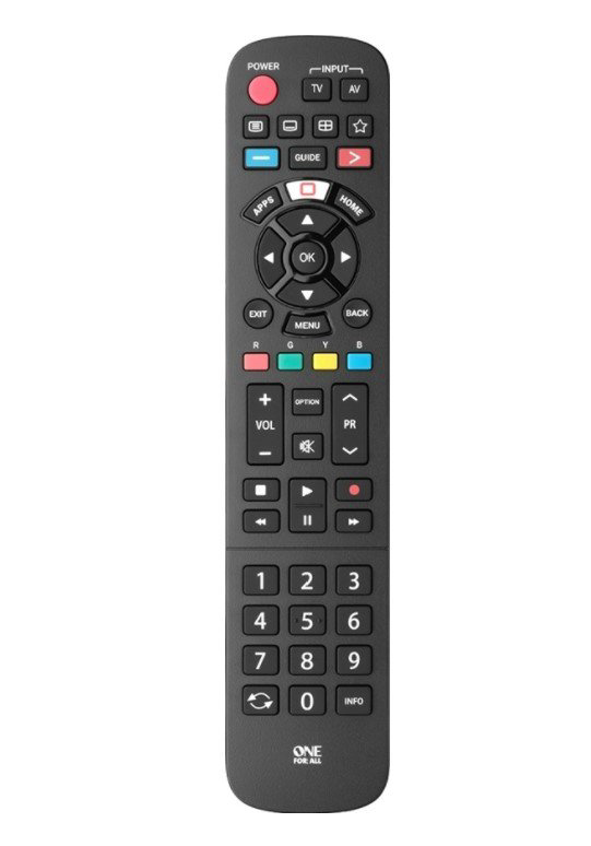 Пульт ДУ Panasonic One For All URC4914 черный купить,NaN