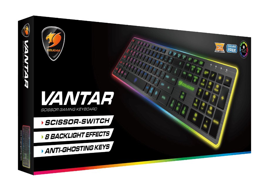 Клавиатура Cougar Vantar черная - ForteMarket Клавиатура Cougar Vantar черная купить,0