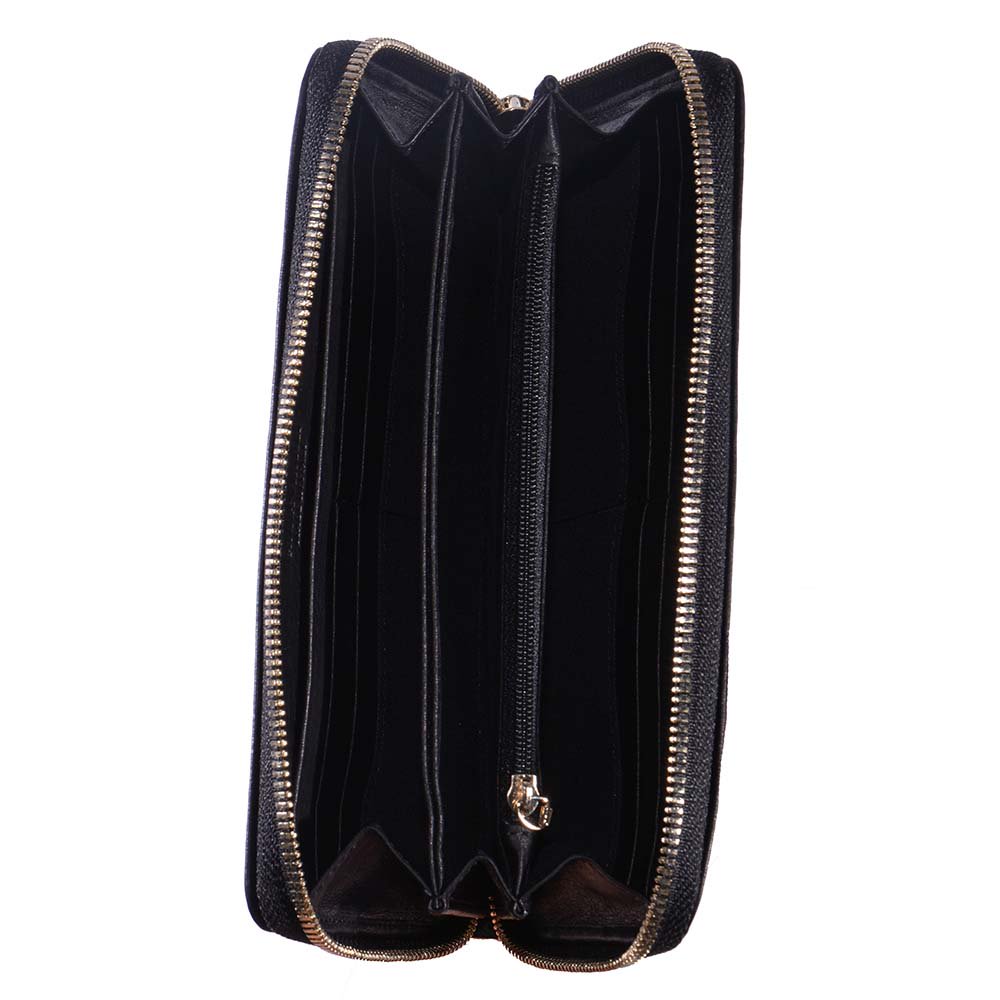 Кошелек ANNA VIRGILI ZIPAROUND BLACK купить,NaN