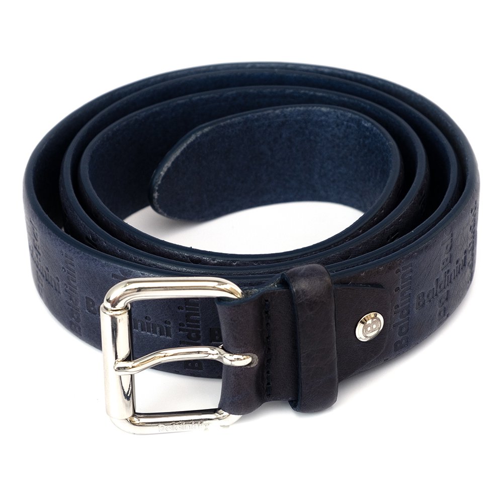 Ремень BALDININI Man belt 3,5 Man belts Blue 080 110 см купить,NaN
