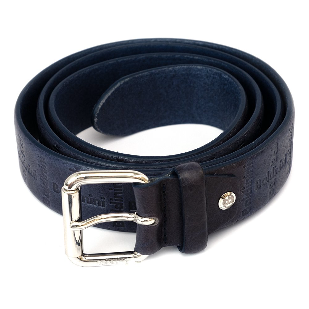 Ремень BALDININI Man belt 3,5 Man belts Blue 080 110 см купить,NaN