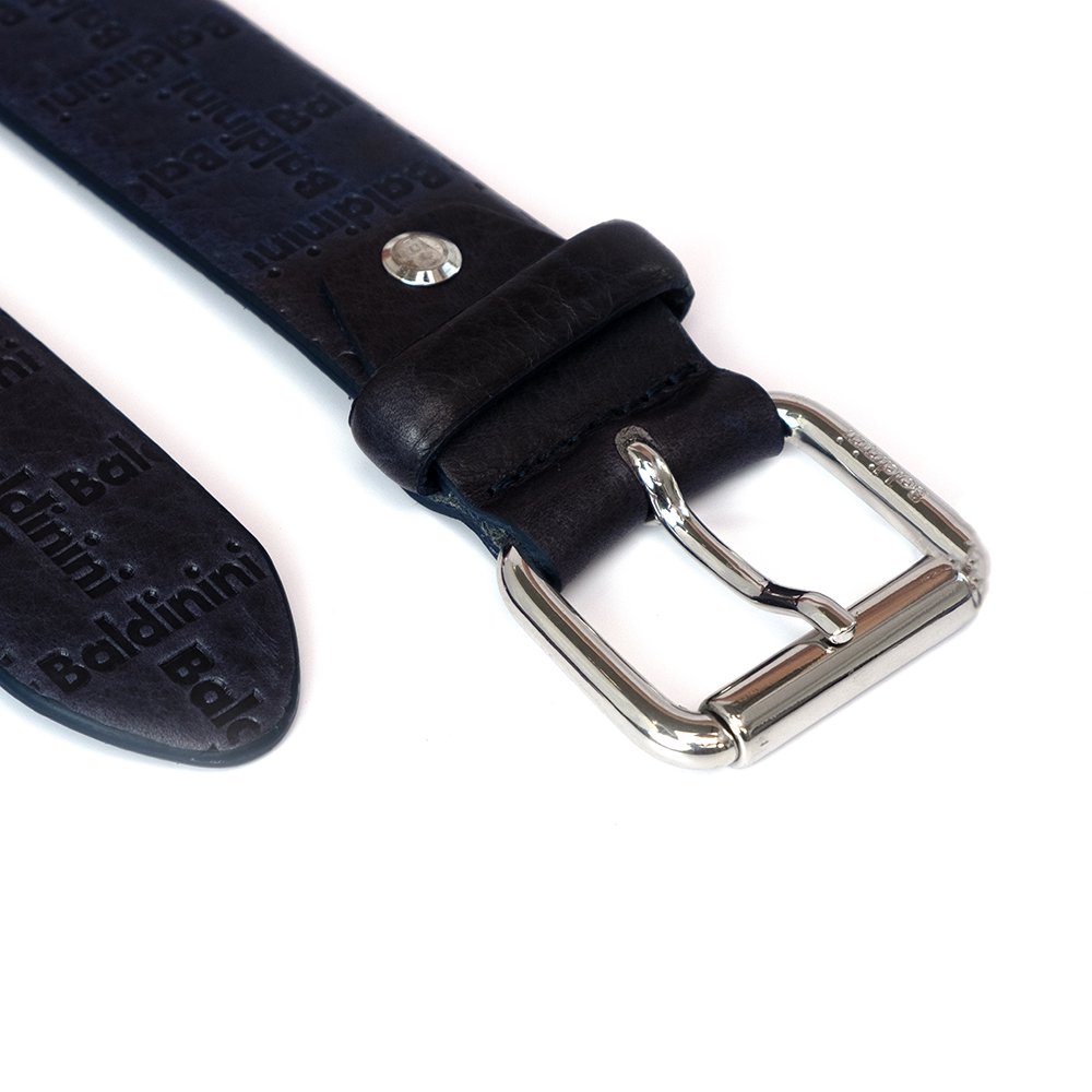 Ремень BALDININI Man belt 3,5 Man belts Blue 080 110 см купить,NaN