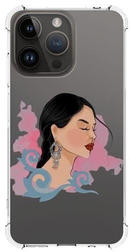 Чехол Qeeca для Apple iPhone 15 Pro Max рисунок купить,NaN