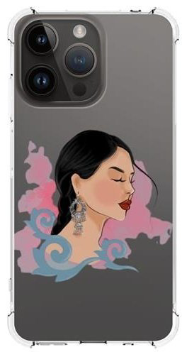 Чехол Qeeca для Apple iPhone 15 Pro Max рисунок купить,NaN