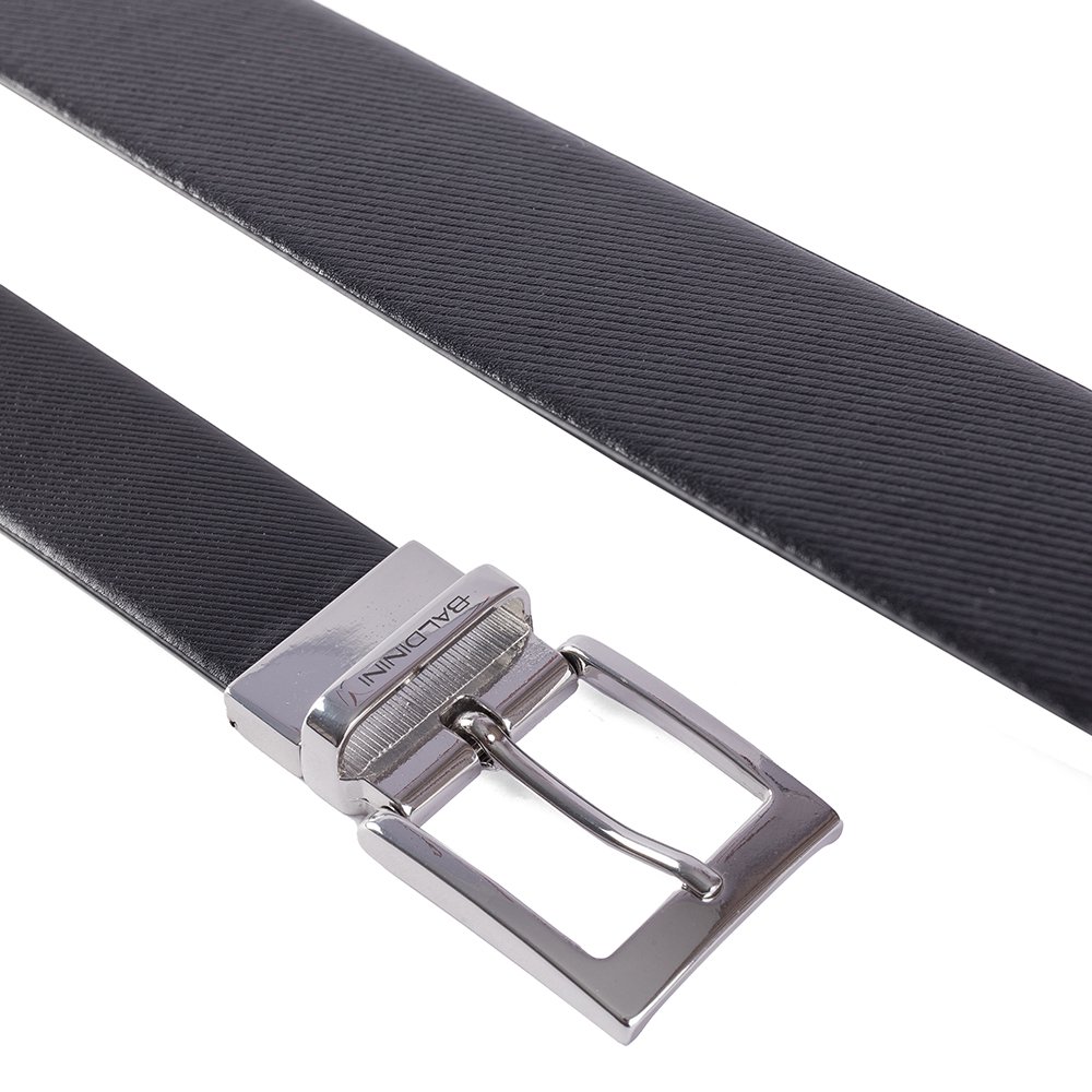 Ремень BALDININI Men double belt D38 Black/Black 90