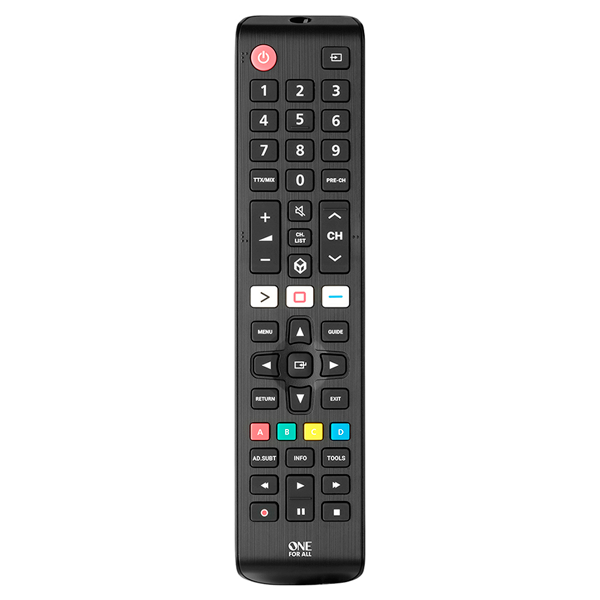 Пульт ДУ One For All URC4910 черный купить,NaN