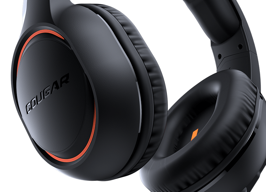 Наушники Cougar HX330 черно-оранжевые купить,NaN