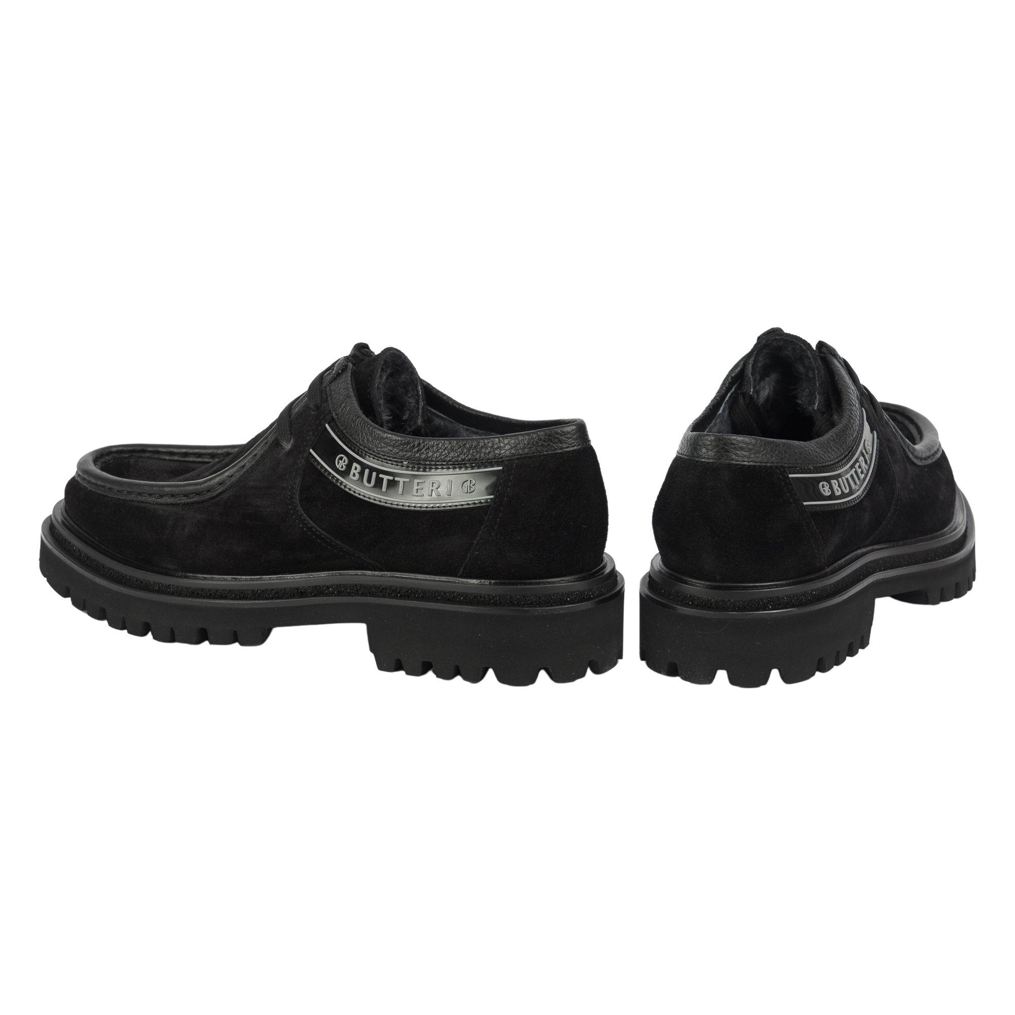 Ботинки Gianfranco Butteri Cervo Nero 00001429-435 43,5 Black купить,0