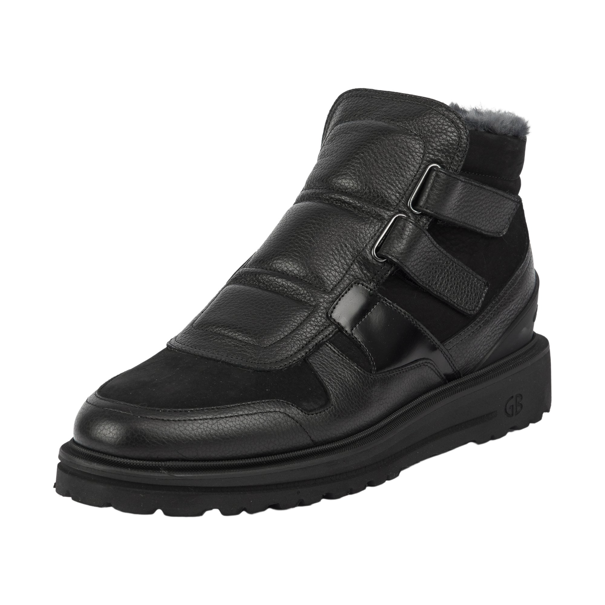 Ботинки Gianfranco Butteri Cervo Nero 00001423-43 43 Black купить,131100