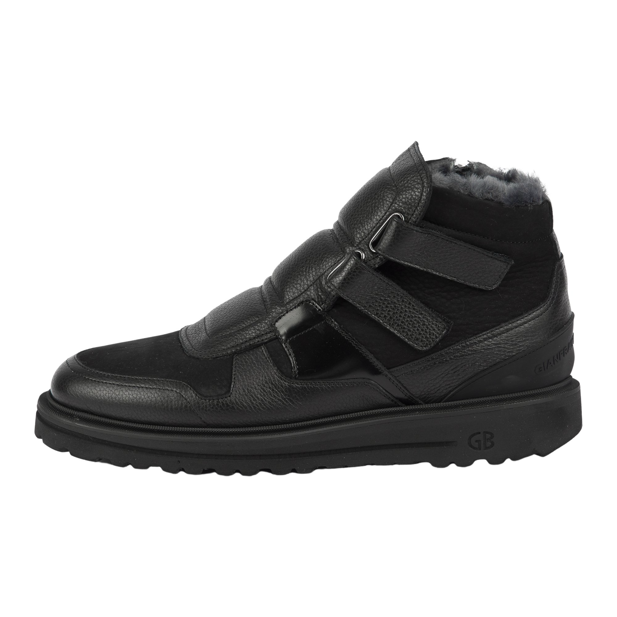 Ботинки Gianfranco Butteri Cervo Nero 00001423-43 43 Black купить,131100