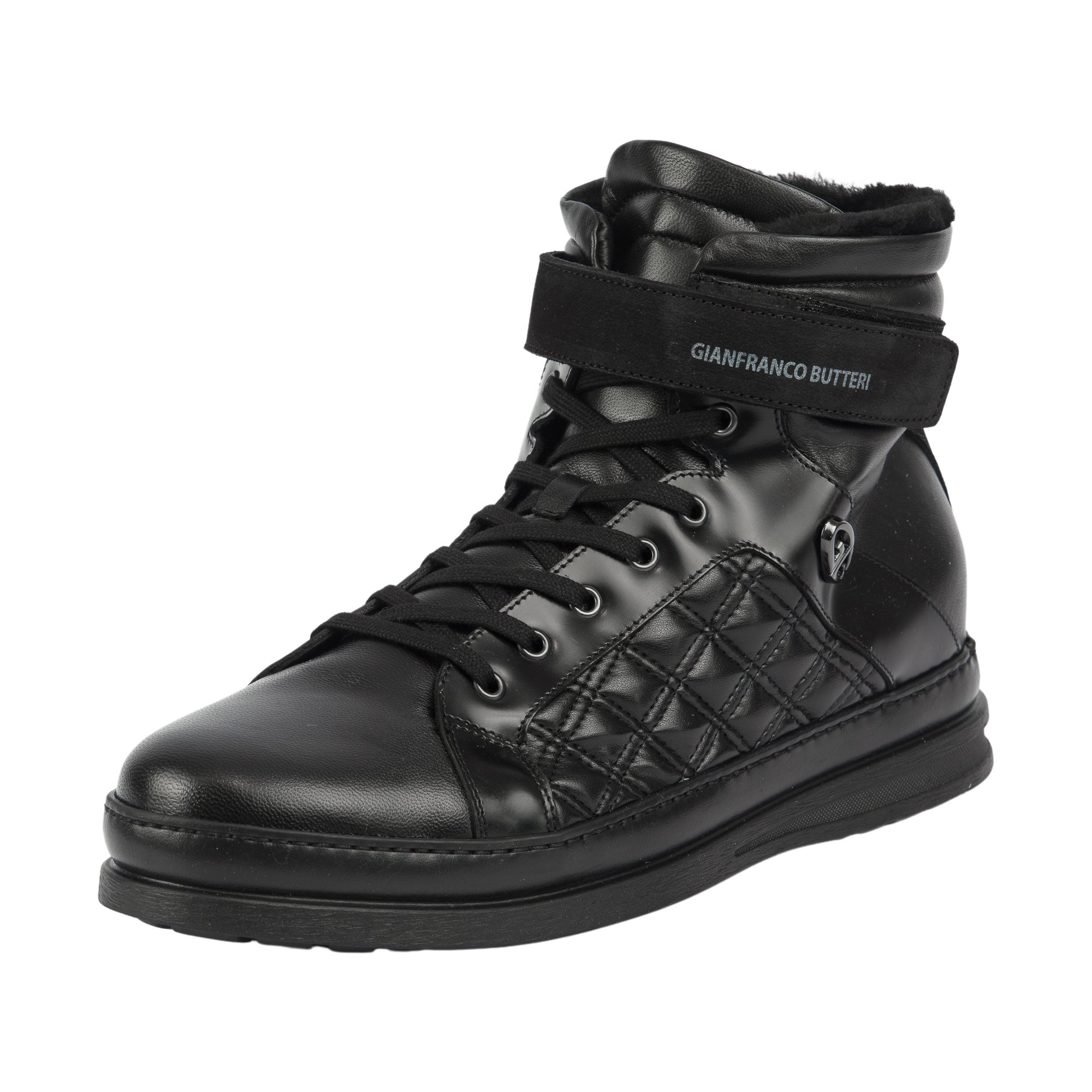 Ботинки Gianfranco Butteri Nappa Nero 00001449-40 40 Black