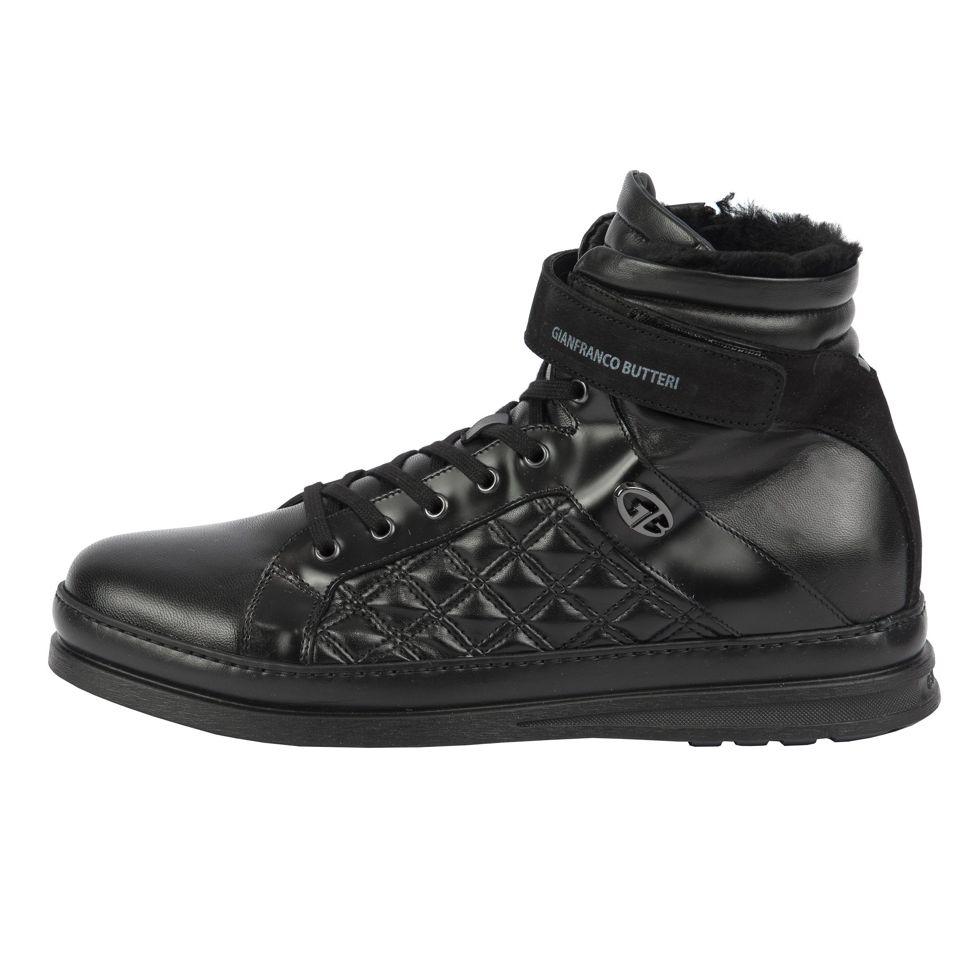 Ботинки Gianfranco Butteri Nappa Nero 00001449-40 40 Black - ForteMarket Ботинки Gianfranco Butteri Nappa Nero 00001449-40 40 Black купить,0