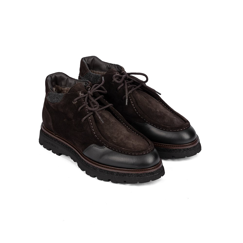 Ботинки Luca Guerrini Polo Nero Leon Pepe black-brown 39 купить,NaN