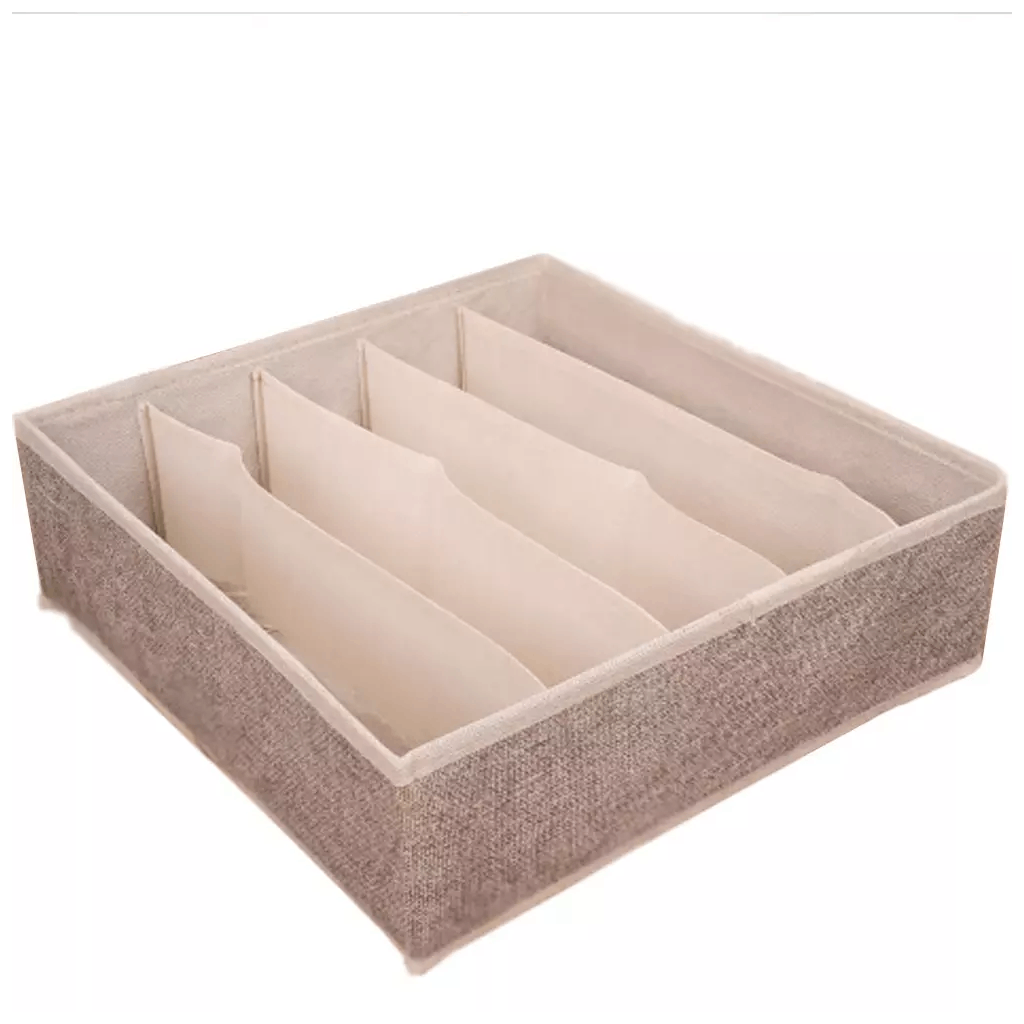 Органайзер для вещей EG Linen EAN 1947 5 секций бежевый