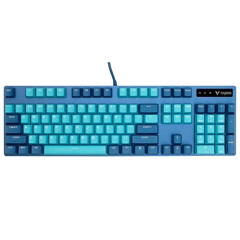 Клавиатура Rapoo V500PRO синяя