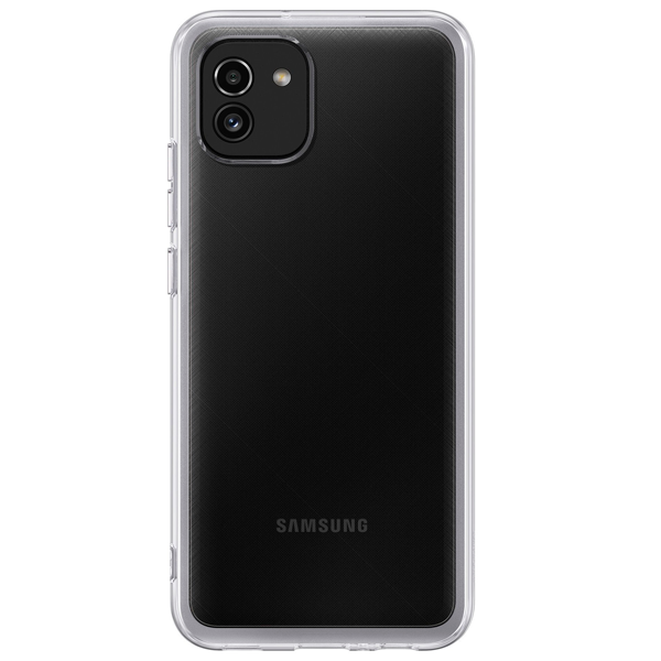 Чехол Samsung Soft Clear Cover для Galaxy A03 EF-QA035TTEGRU Transparent
