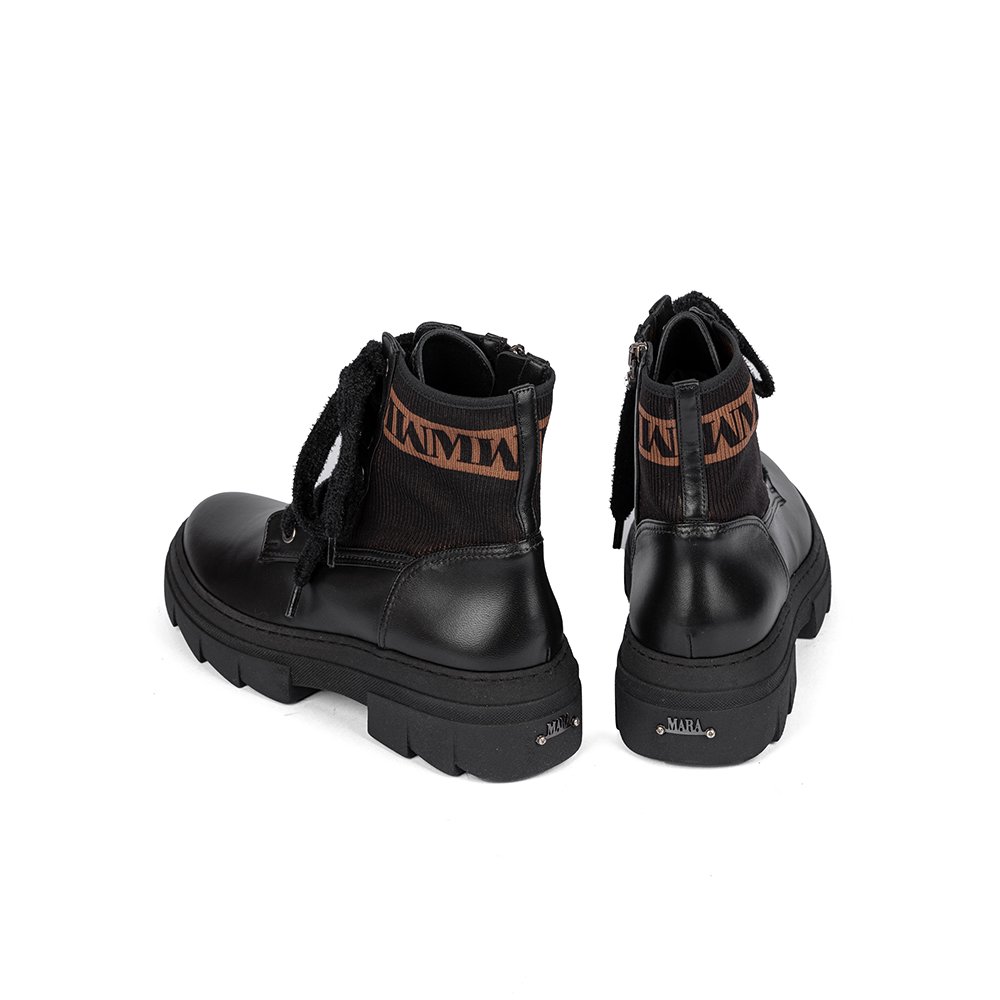 Ботинки Mara Nappa Nero 00002220 black 37 купить,0
