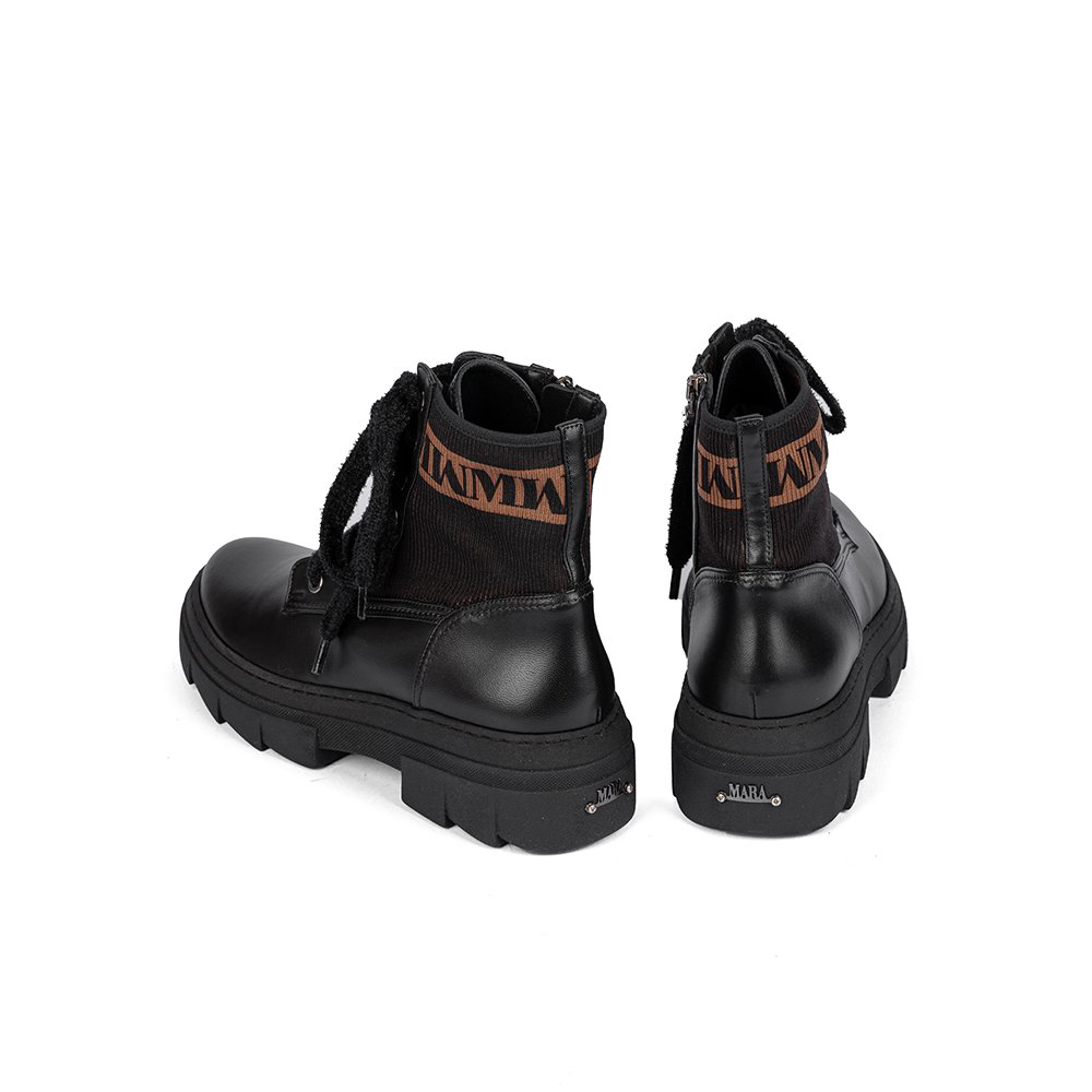 Ботинки Mara Nappa Nero 00002220 black 36 купить,178000