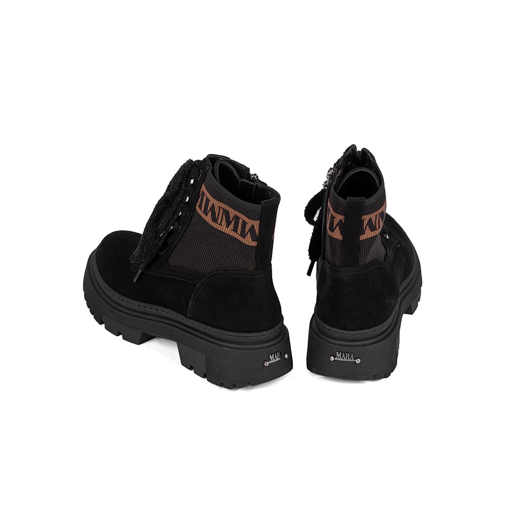 Ботинки Mara Camoscio Nero black 40 купить,0
