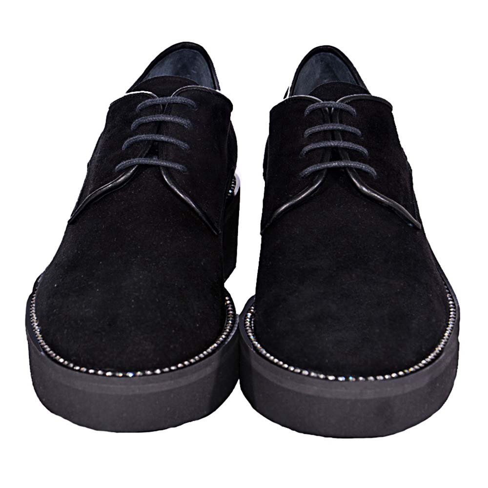 Ботинки Baldinini Sca.d.kidi Nero Scarpa Donna Pelle Fondo Gomma 00000697-385 38.5 купить,79567