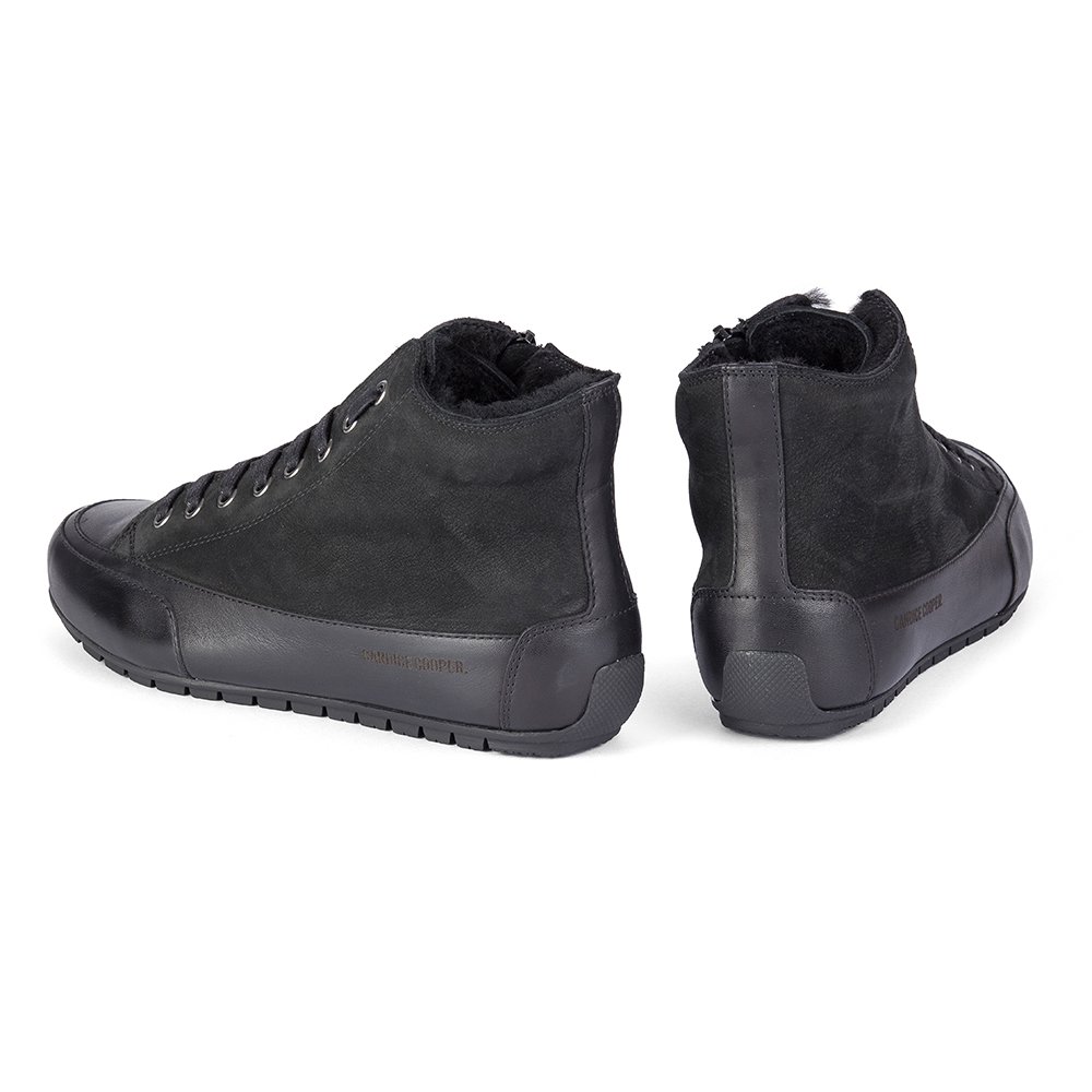 Ботинки Candice Cooper Plus Fur Tamponato Calf Nubuck 00001984-37 37 Black купить,0
