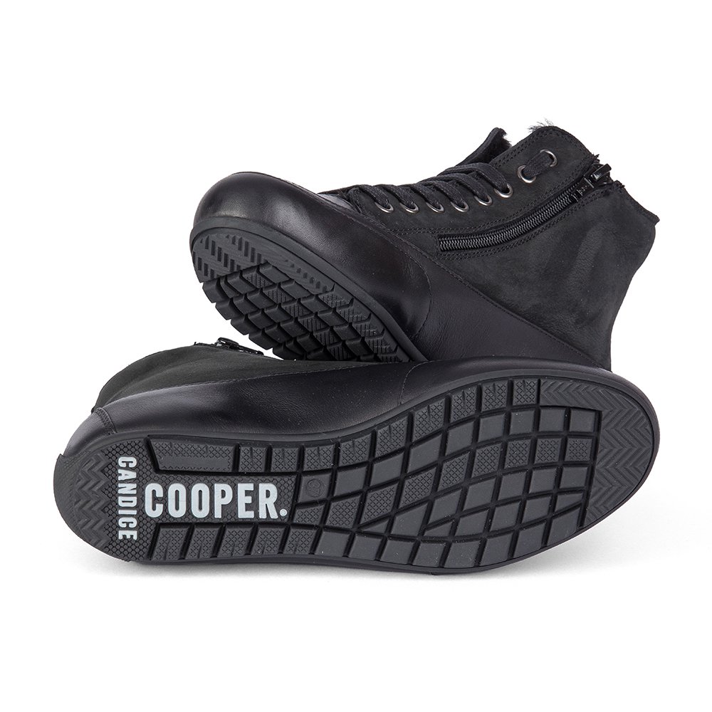 Ботинки Candice Cooper Plus Fur Tamponato Calf Nubuck 00001984-37 37 Black купить,0