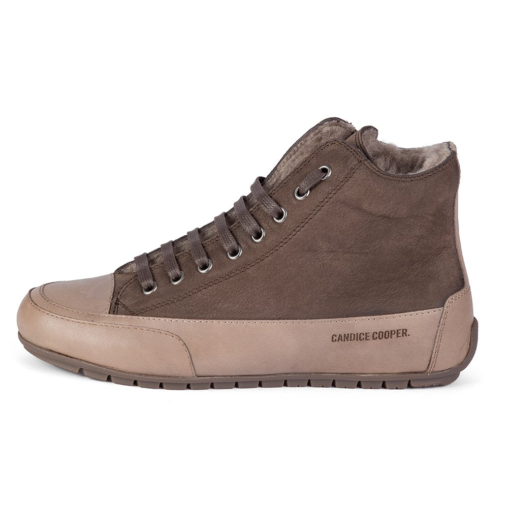 Ботинки Candice Cooper Plus Fur Tamponato Calf Nubuck Taupe-Dark 00001962-37 37 Brown купить,193200