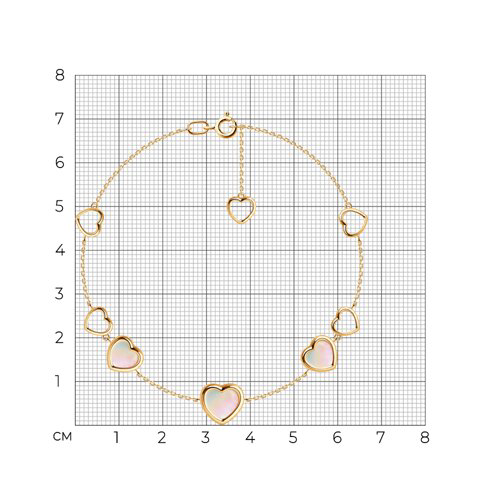 Браслет Sokolov 750550_18,5_3,55 3.35гр 18.5р купить,NaN