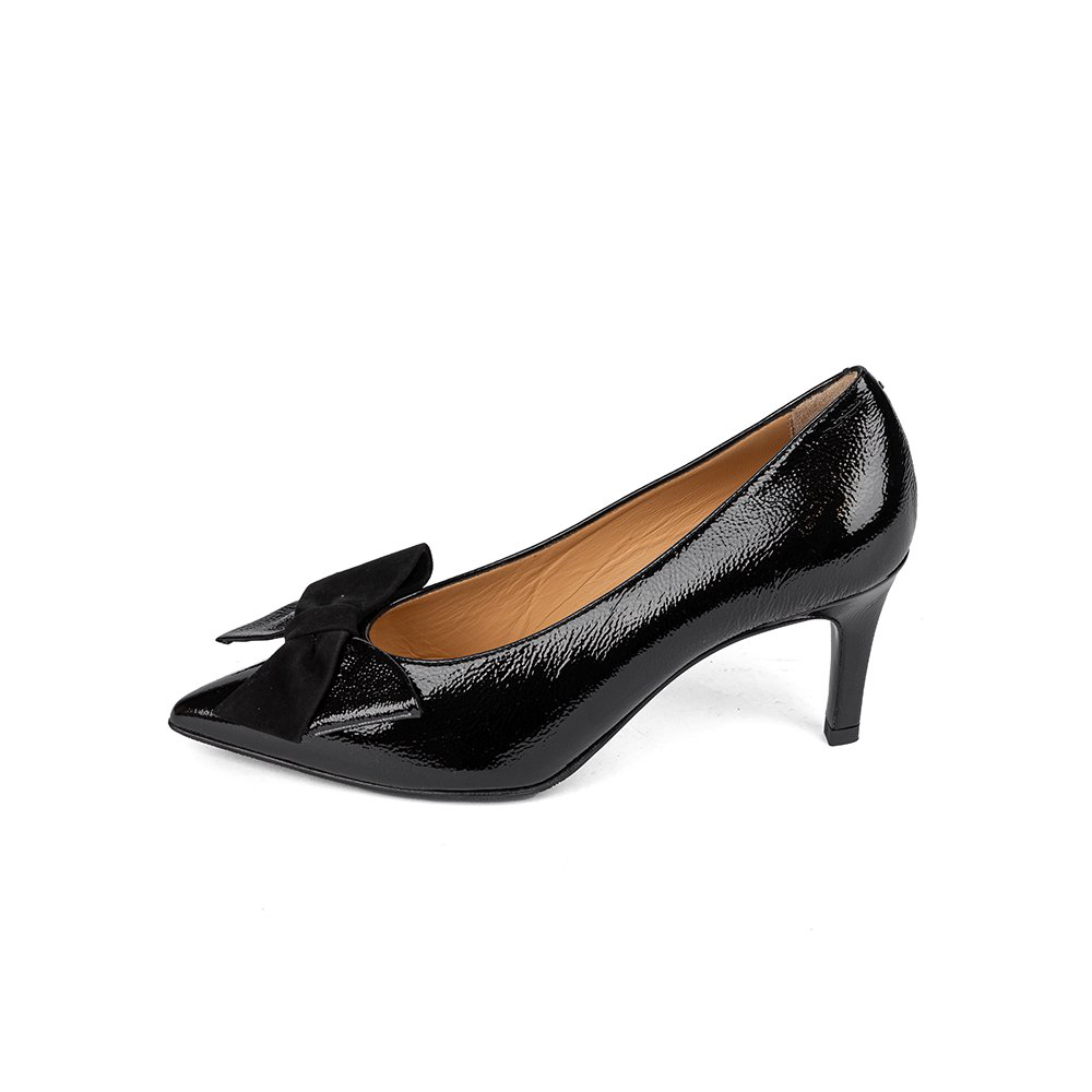 Туфли Giovanni Fabiani Scarpa Nappa Vernice Nero 00002155-40 40 Black купить,184000