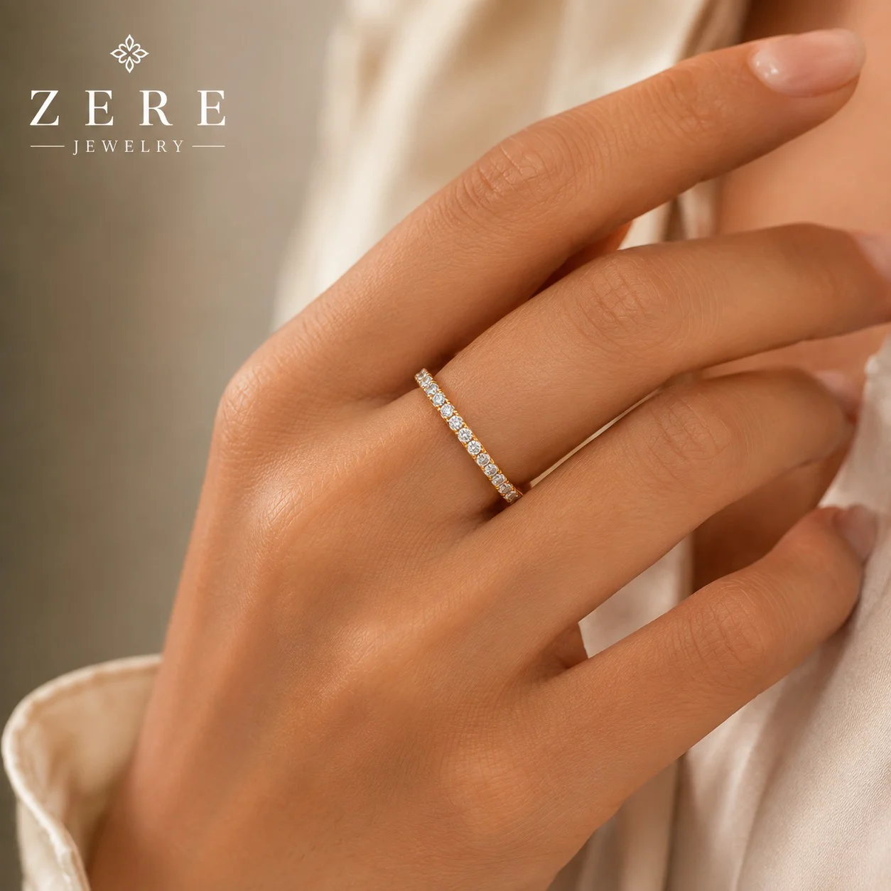 Кольцо Zere фианит, золото 585 0,99гр 16р - ForteMarket Кольцо Zere фианит, золото 585 0,99гр 16р купить,83150