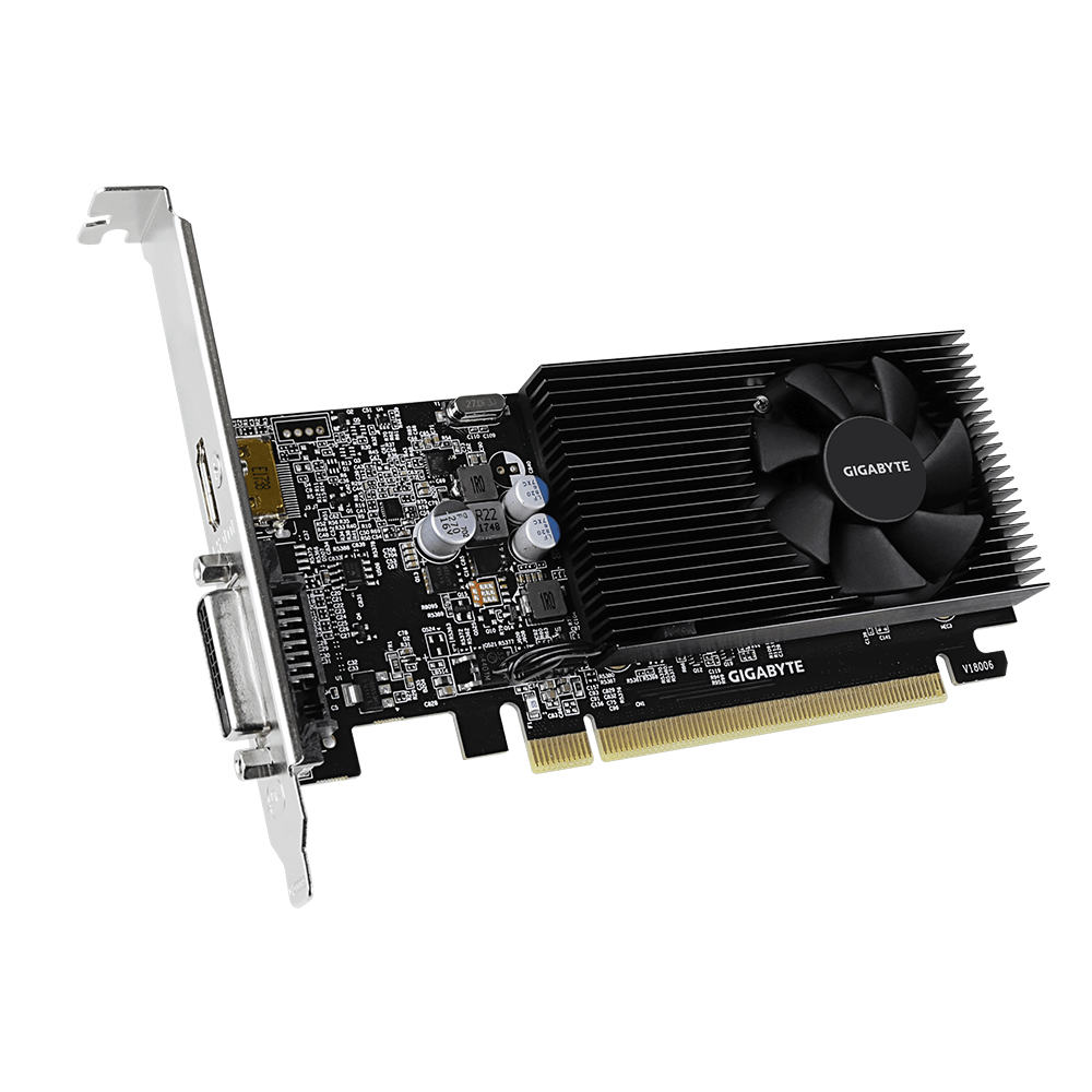 Видеокарта Gigabyte GT 1030 Low Profile D4 2Gb GV-N1030D4-2GL - ForteMarket Видеокарта Gigabyte GT 1030 Low Profile D4 2Gb GV-N1030D4-2GL купить,0