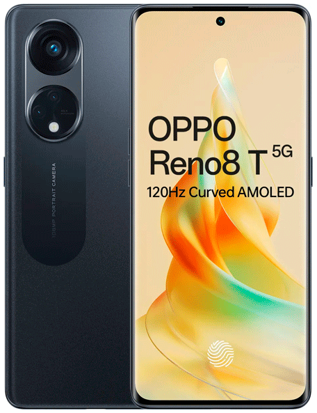 Смартфон Oppo Reno8 T 5G 8/256GB Black Starlight (Midnight Black) купить,NaN