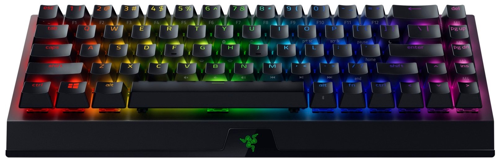 Клавиатура Razer BlackWidow V3 Mini HyperSpeed Green Switch RZ03-03891600-R3R1 черная купить,0