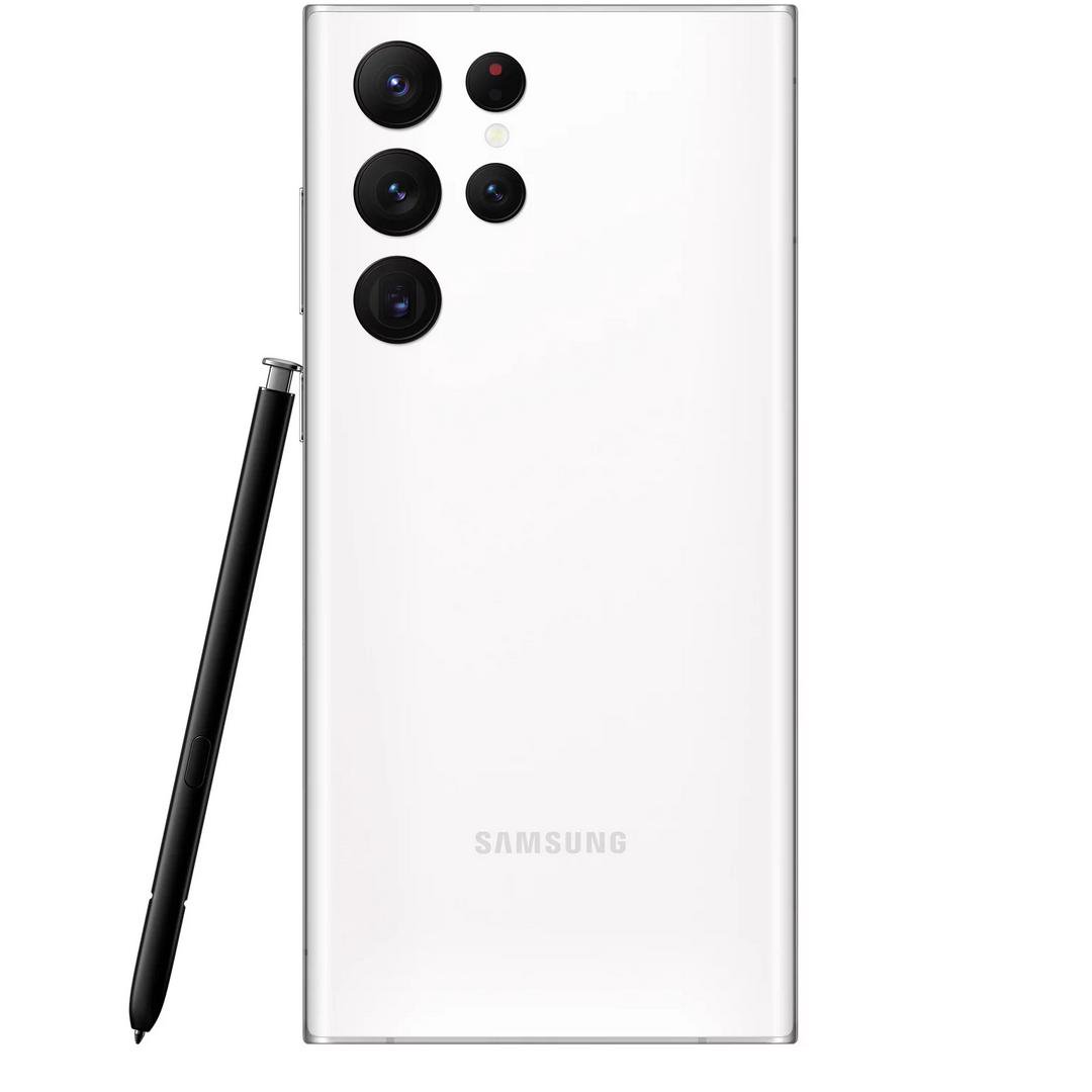 Смартфон Samsung Galaxy S22 Ultra 12/512GB Phantom White купить,NaN