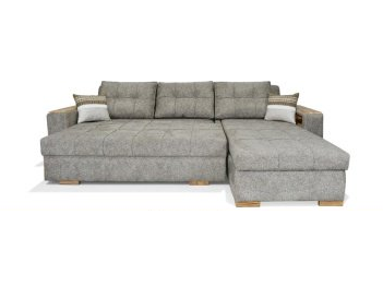Диван Elegant Braga 333x220см серый купить,NaN