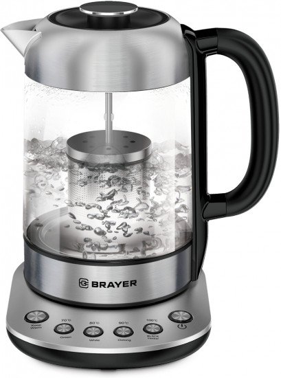 Электрический чайник Brayer BR1028 серый