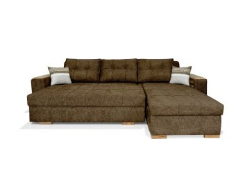 Диван Elegant Braga 85163 333х220см коричневый купить,NaN