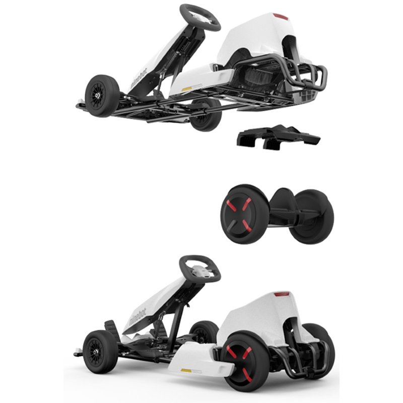 Гироскутер для картинга Ninebot Segway Gokart Kit белый