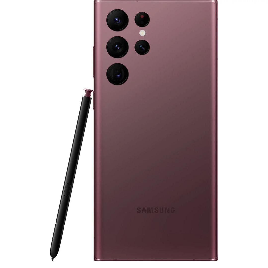 Смартфон Samsung Galaxy S22 Ultra 8/128GB Burgundy купить,NaN
